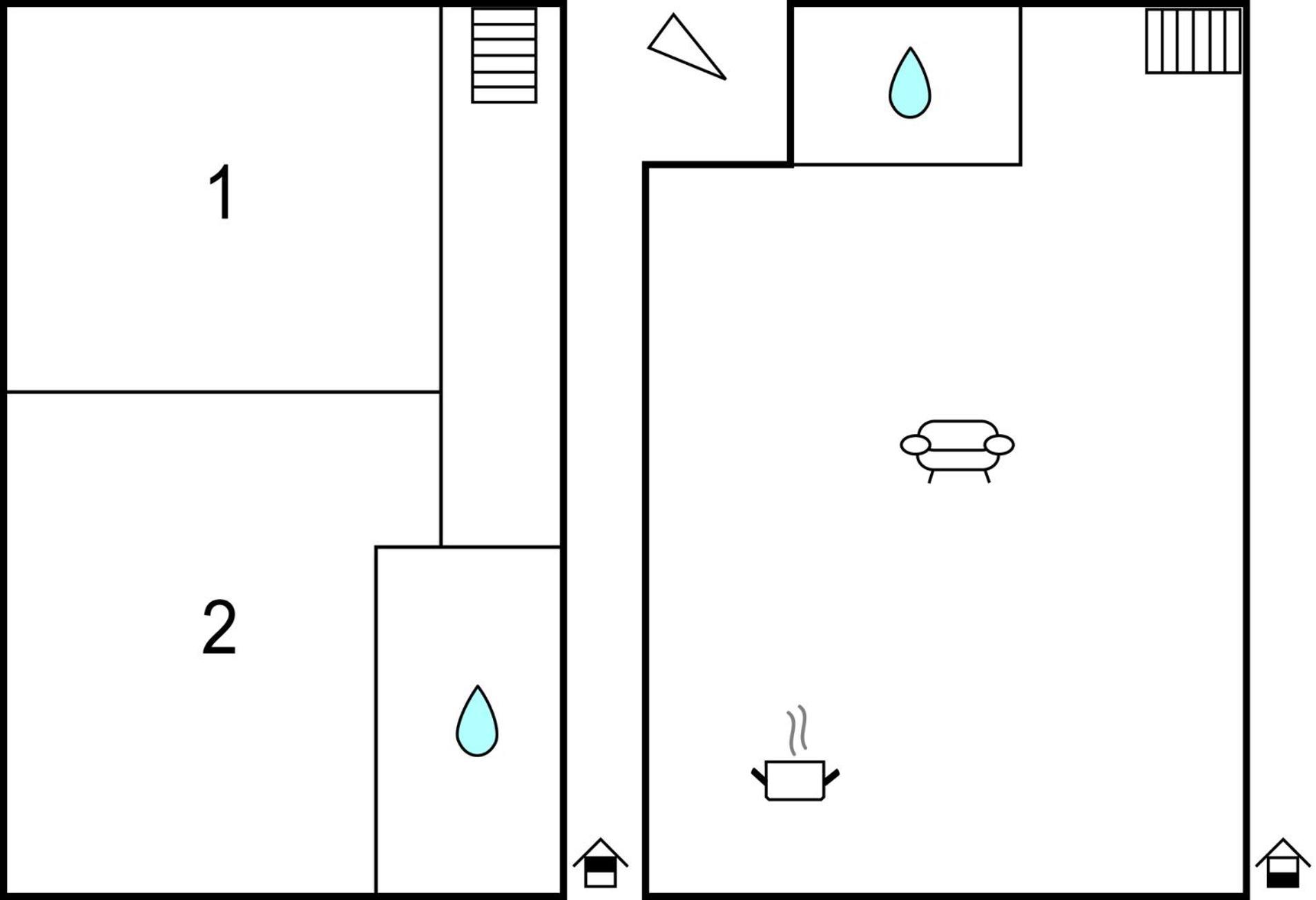 2 Bedroom Awesome Apartment In プロミン エクステリア 写真